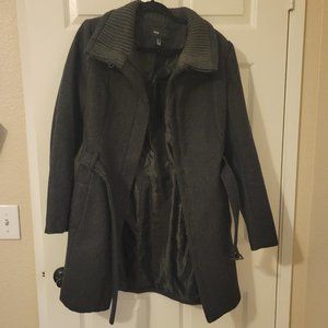 Mango black coat